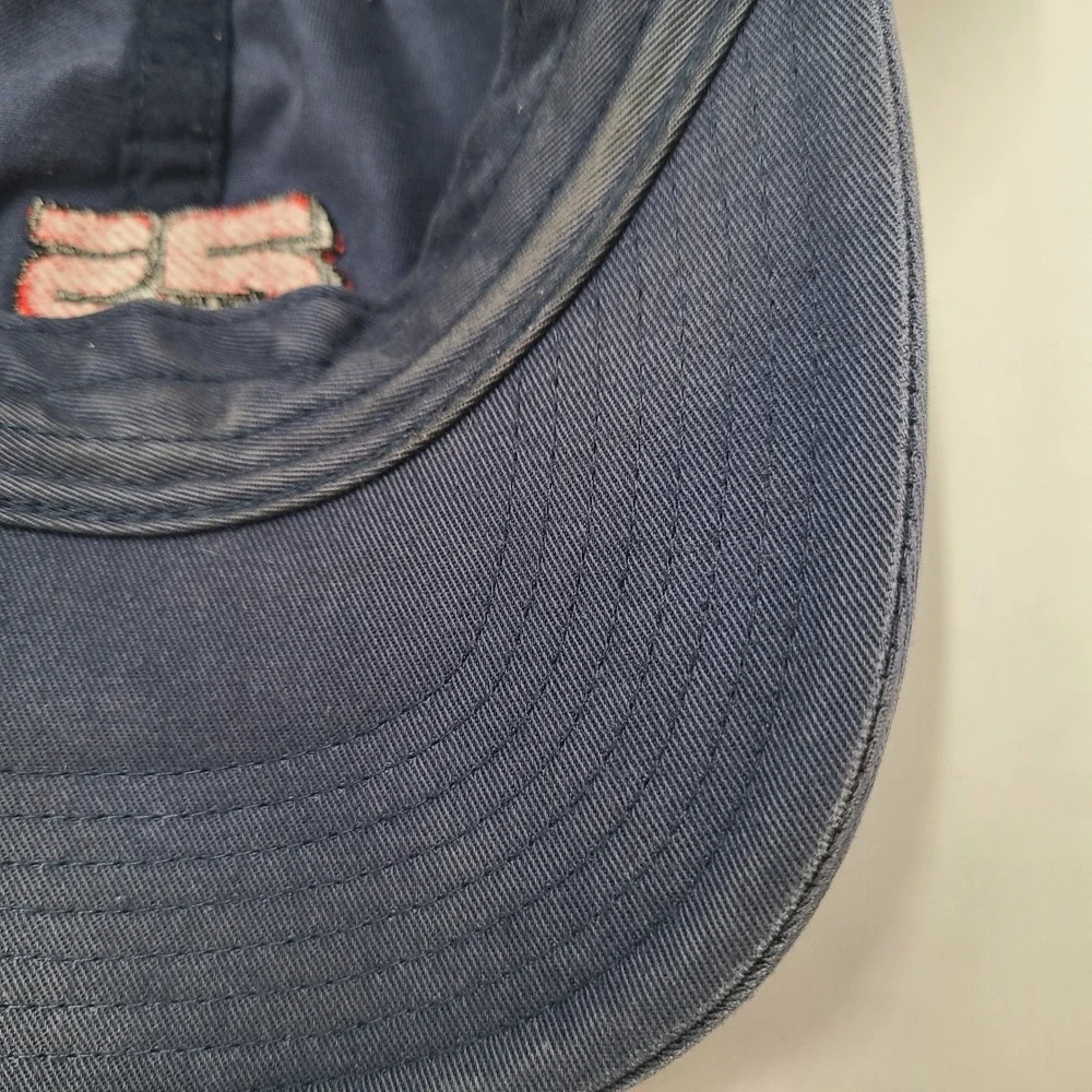 Vintage Nike Hat Strapback Blue Red ESPN 25th Anniversary Bud Light Distressed